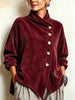 JACKE MIT STEHKRAGEN IN MARINEBLAU