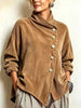 JACKE MIT STEHKRAGEN IN MARINEBLAU