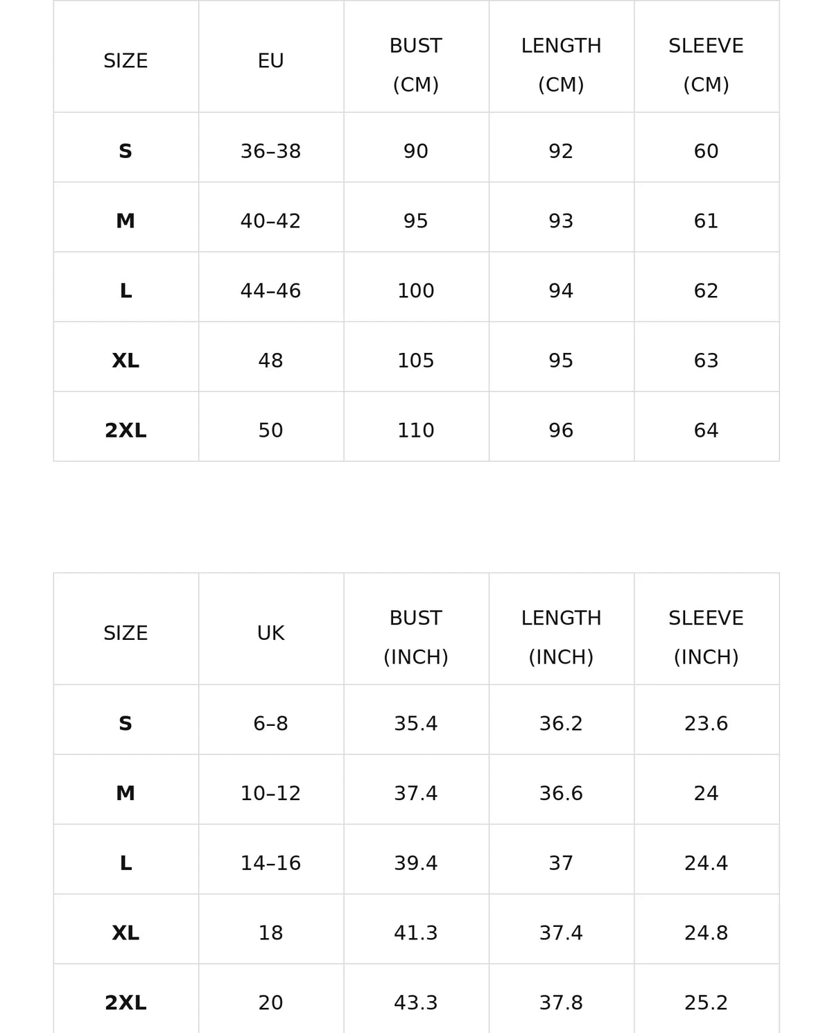Size chart for the black velvet off-shoulder mini dress with gold bow