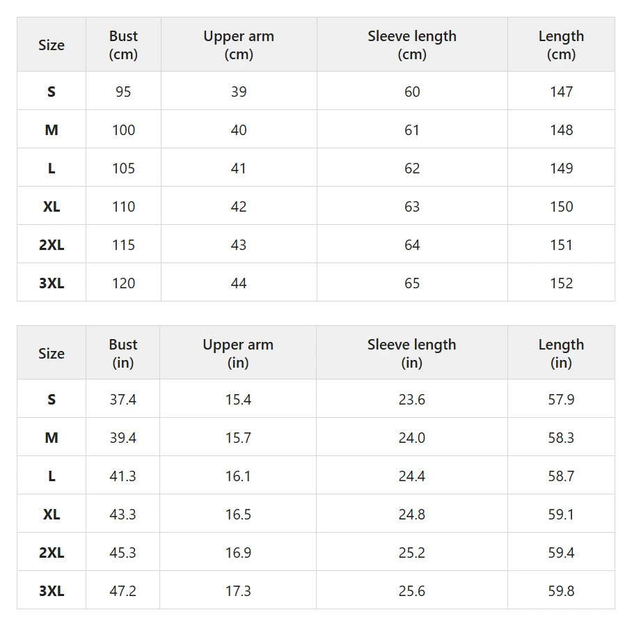 Size chart for one-shoulder wide-leg jumpsuit with sheer leg detail